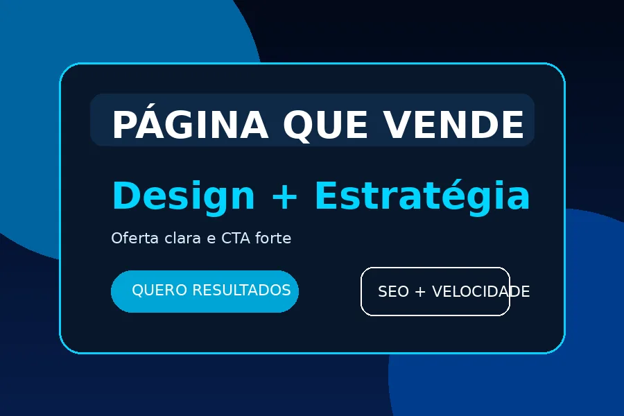 Landing page para tráfego pago e captação de leads